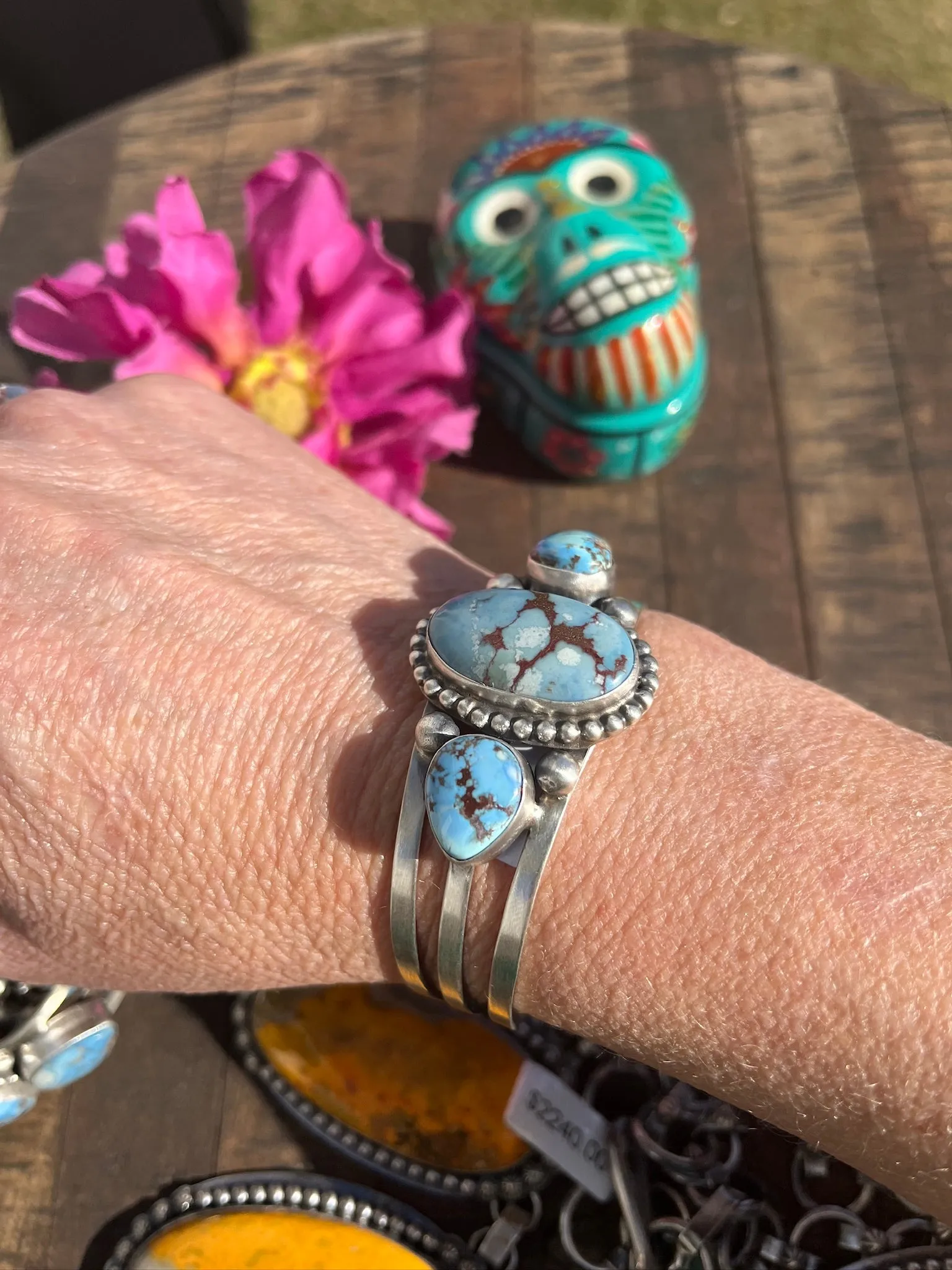 3 Stone Golden Hills Cuff #1