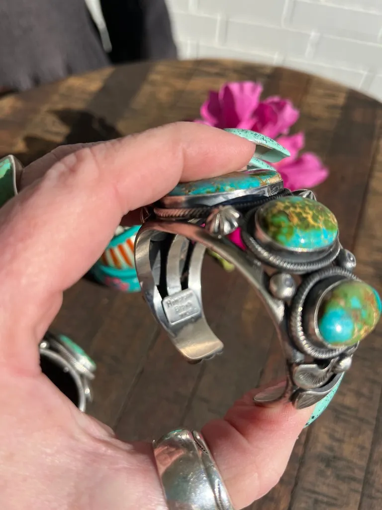 5 Stone Sonoran Cuff #2