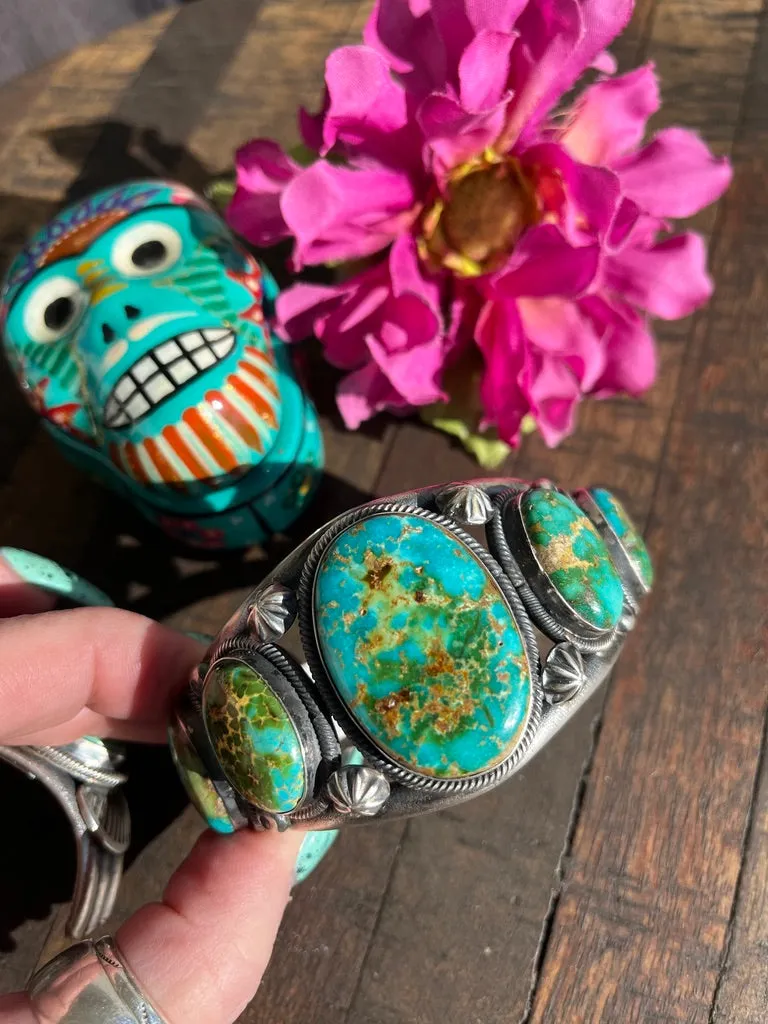 5 Stone Sonoran Cuff #2