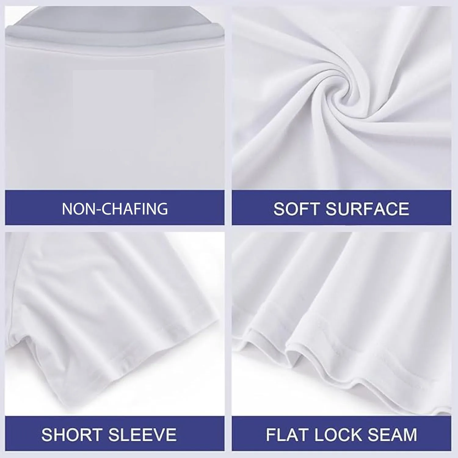 50 Bulk Mens T Shirts for Homeless in White, Black Bulk Undershirts for Men Packs for Comfort, Protection S, M, L
