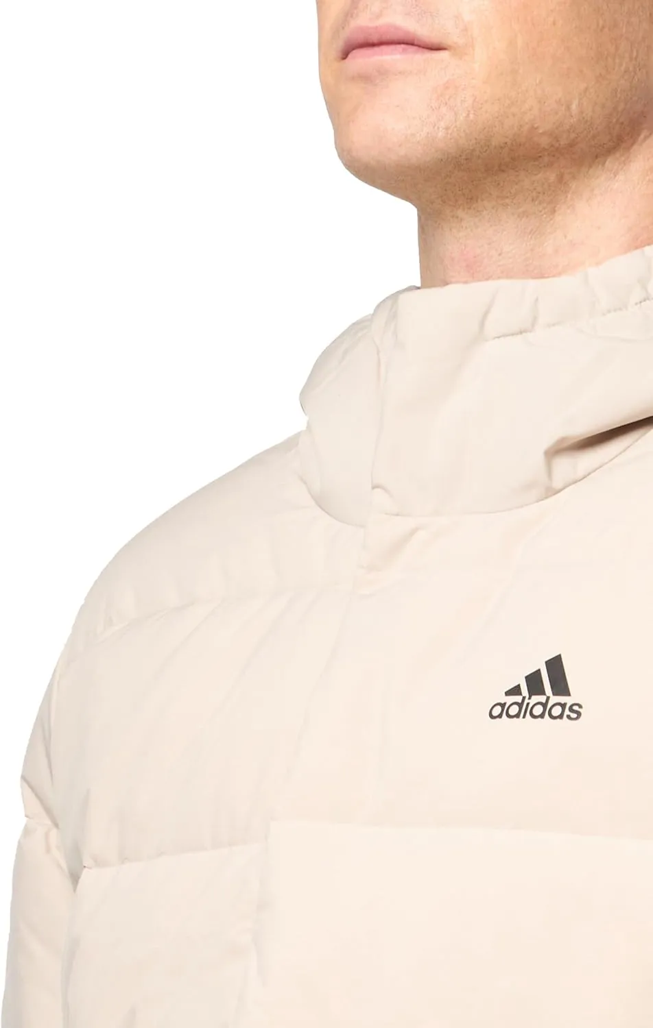 adidas Men's Helionic Hooded Down Jacket