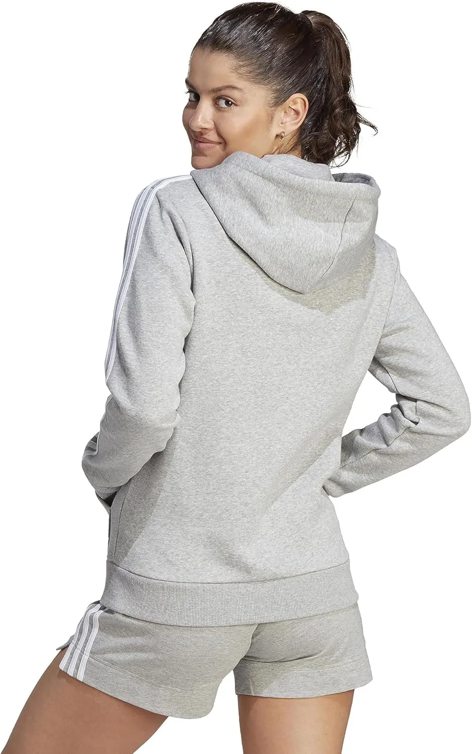 adidas Women's Essentials Full-Zip Hoodie