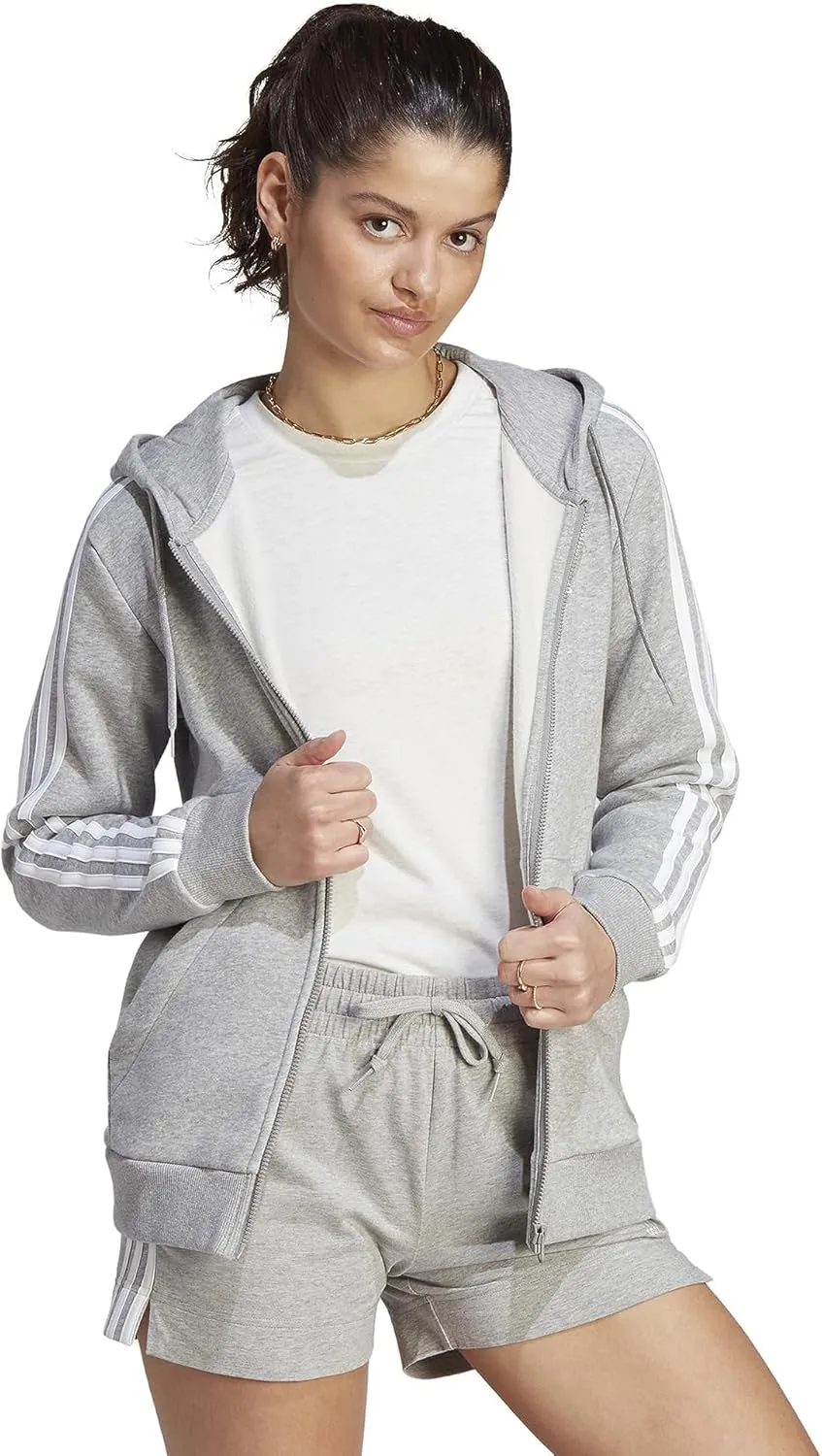 adidas Women's Essentials Full-Zip Hoodie