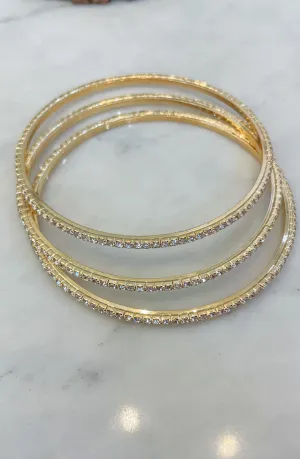 All I know Rhinestone Bracelet