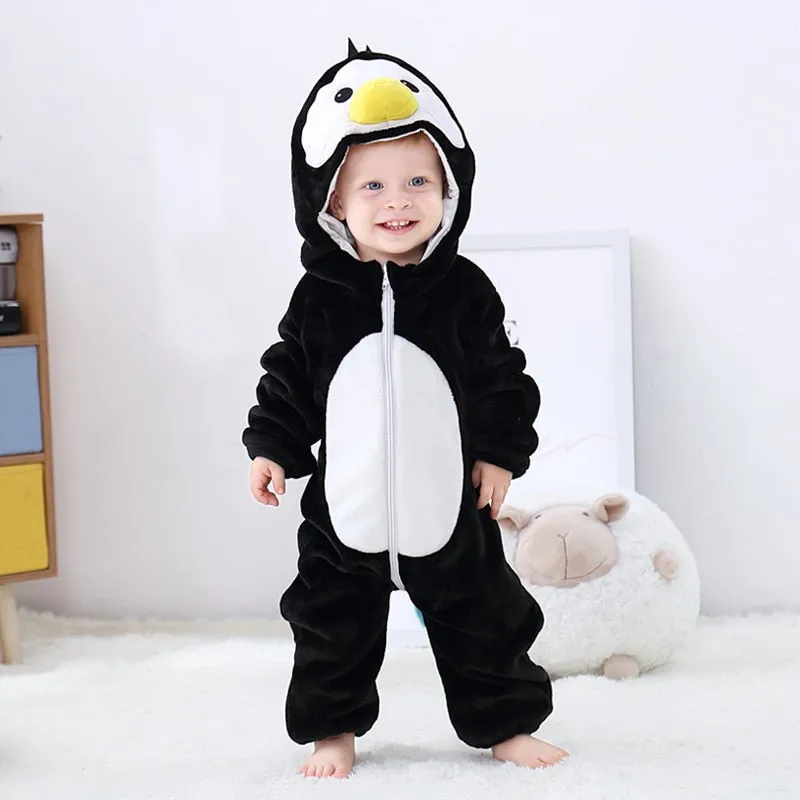 Baby Rompers Winter Kigurumi Costume