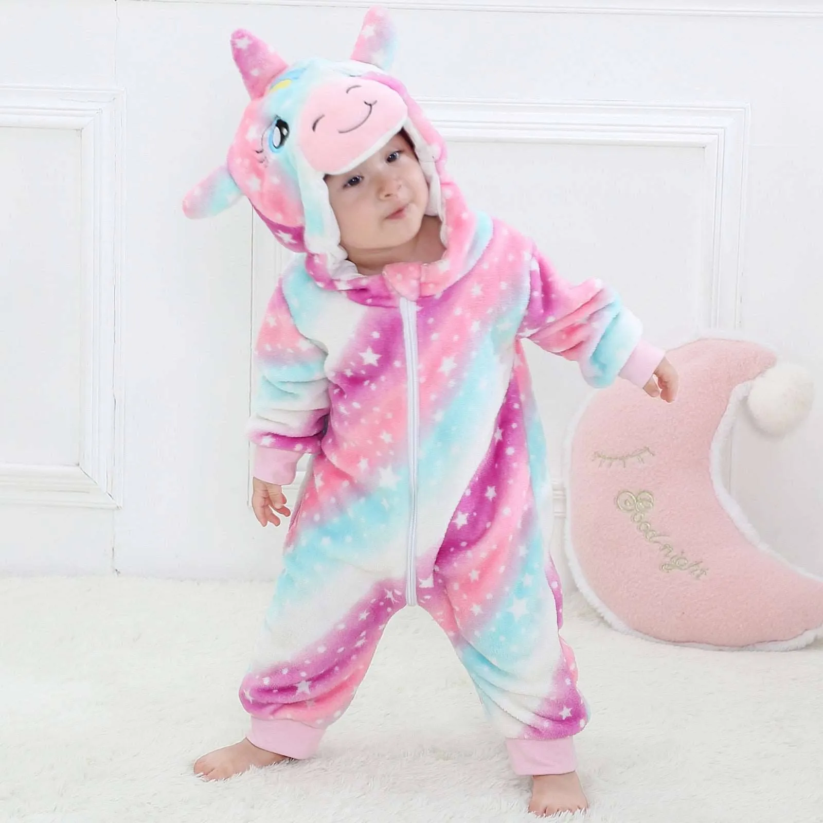 Baby Rompers Winter Kigurumi Costume