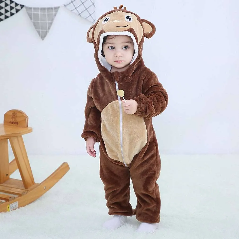 Baby Rompers Winter Kigurumi Costume