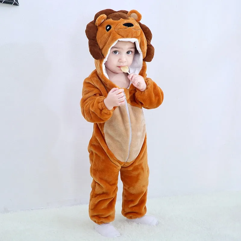 Baby Rompers Winter Kigurumi Costume
