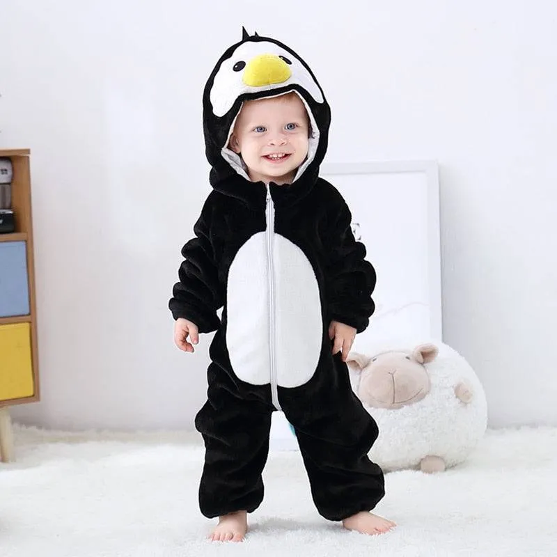 Baby Rompers Winter Kigurumi Costume