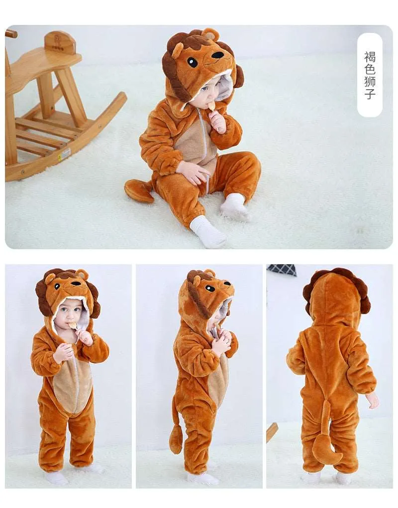 Baby Rompers Winter Kigurumi Costume