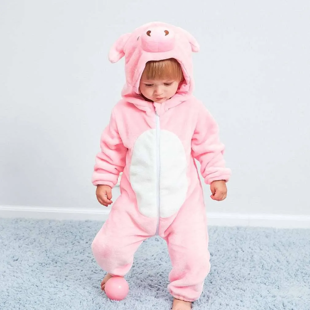 Baby Rompers Winter Kigurumi Costume