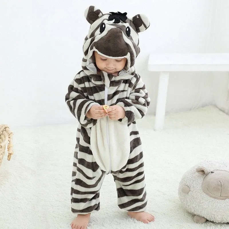 Baby Rompers Winter Kigurumi Costume