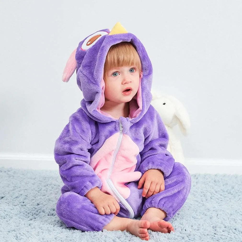 Baby Rompers Winter Kigurumi Costume
