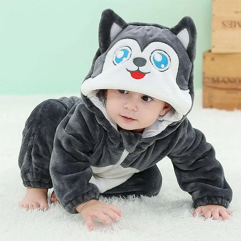 Baby Rompers Winter Kigurumi Costume