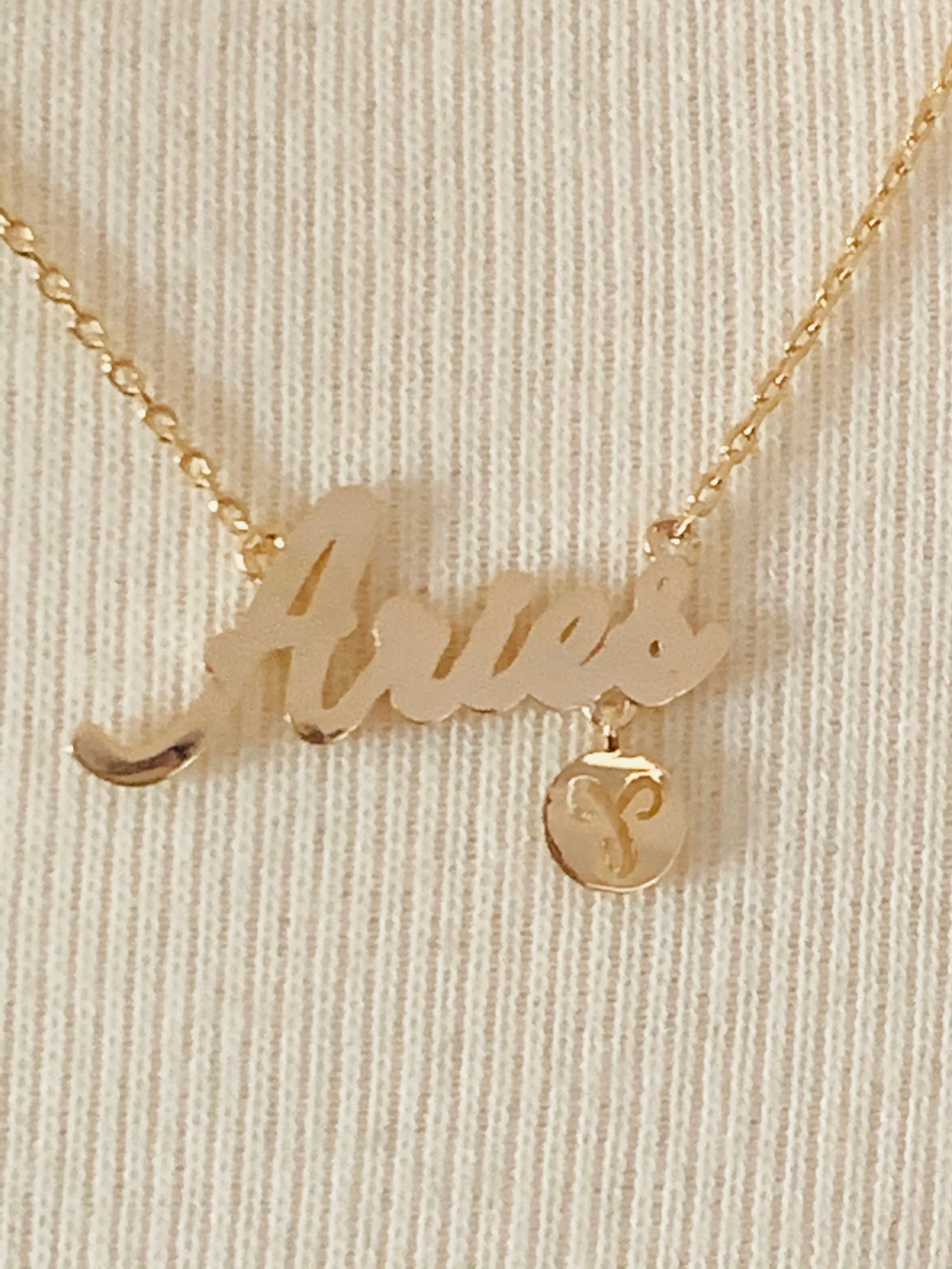 Birthday Month Necklace Aries
