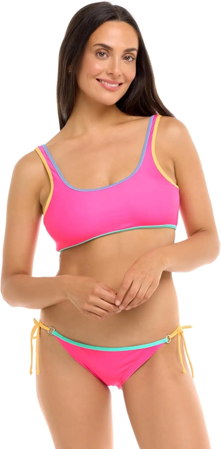 Body Glove Women's Standard Brasilia Tie Side Cheeky Bikini Bottom Swimsuit