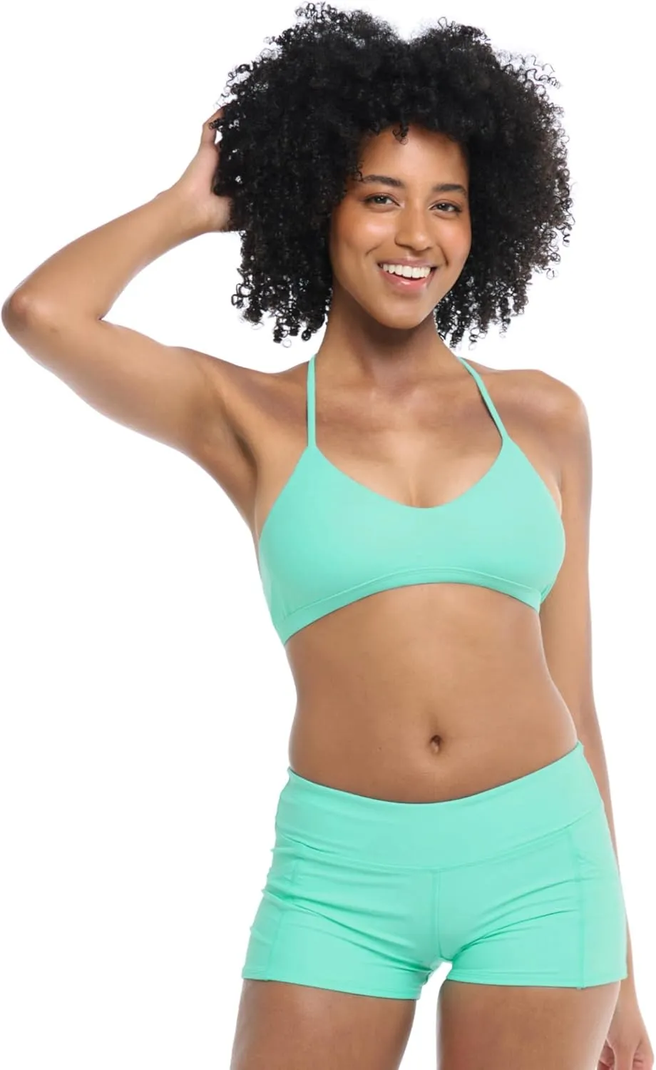 Body Glove Women's Standard Rider Elastic Waist Hybrid Swim Short with UPF 50 