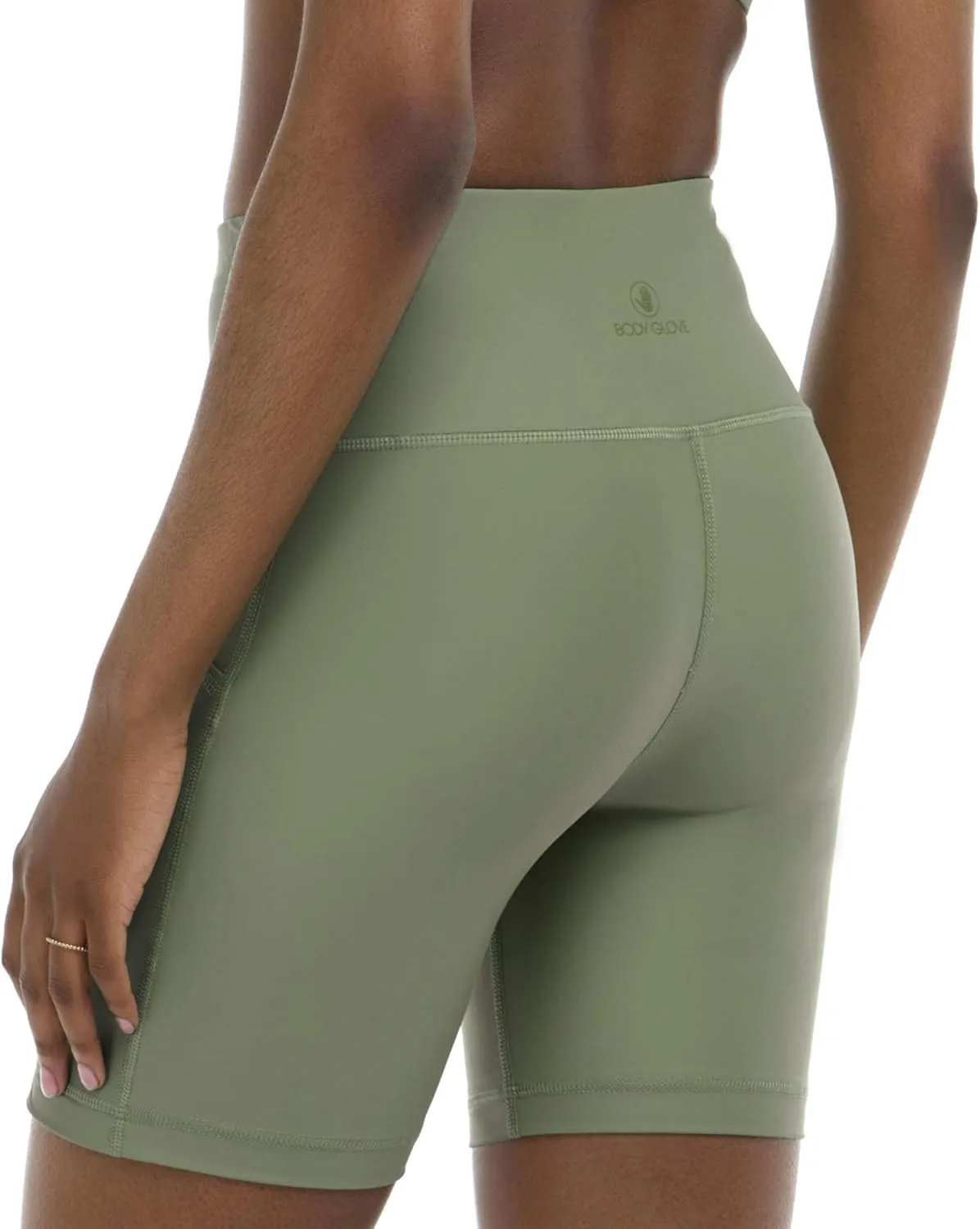 Body Glove Women's Standard Spin Elastic Waist Hybrid Swim Short with UPF 50, 6" Inseam