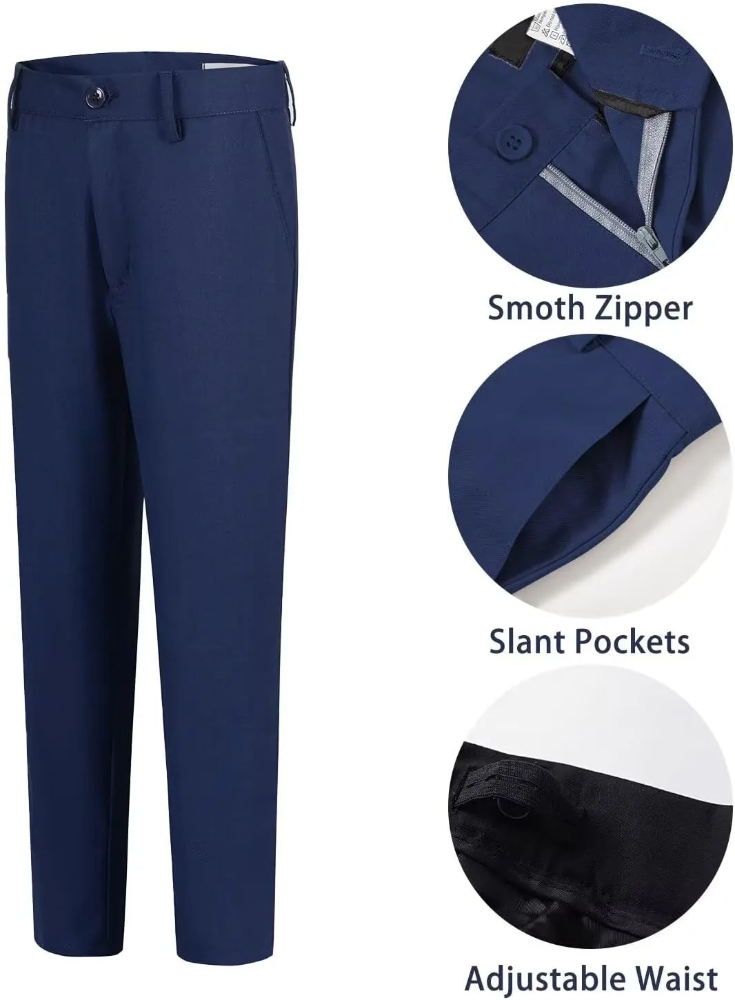Boys Formal Suit 2 Pieces Slim Fit Kids Tuxedo Suits for Boys Dress Wear Suit Set Wedding Homecoming Outfits
