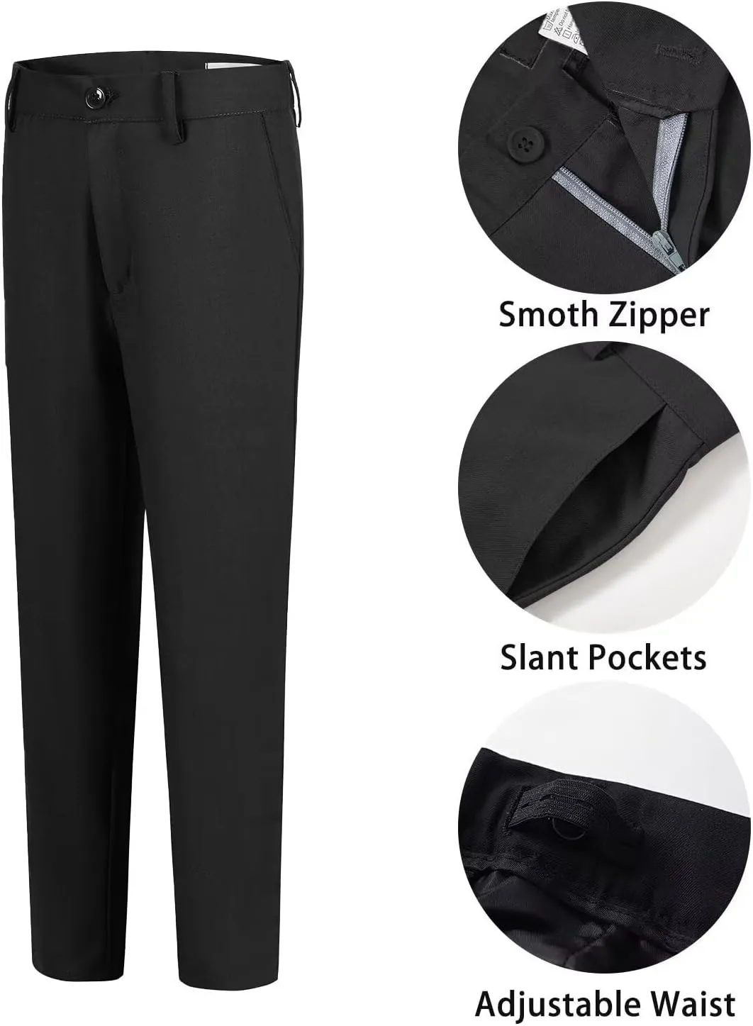 Boys Formal Suit 2 Pieces Slim Fit Kids Tuxedo Suits for Boys Dress Wear Suit Set Wedding Homecoming Outfits
