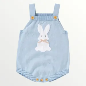 Bunny Romper - Light Blue