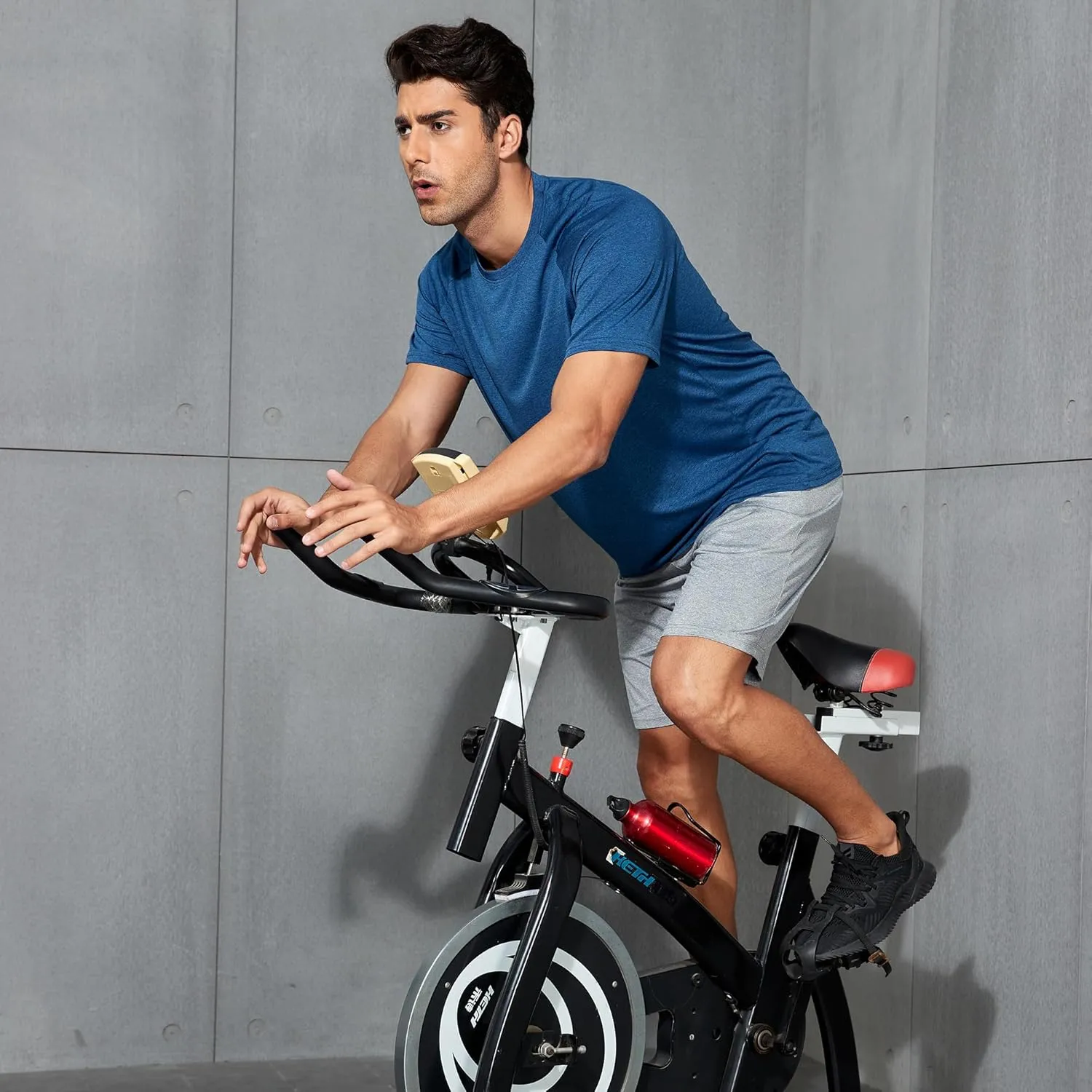 CE' CERDR Mens Workout Shirts Quick Dry Performance Short Sleeve Athletic Shirts