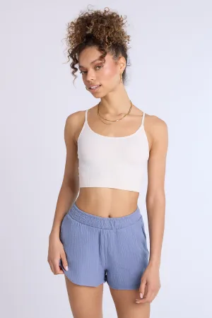 Cotton Gauzy Pull-On Shorts