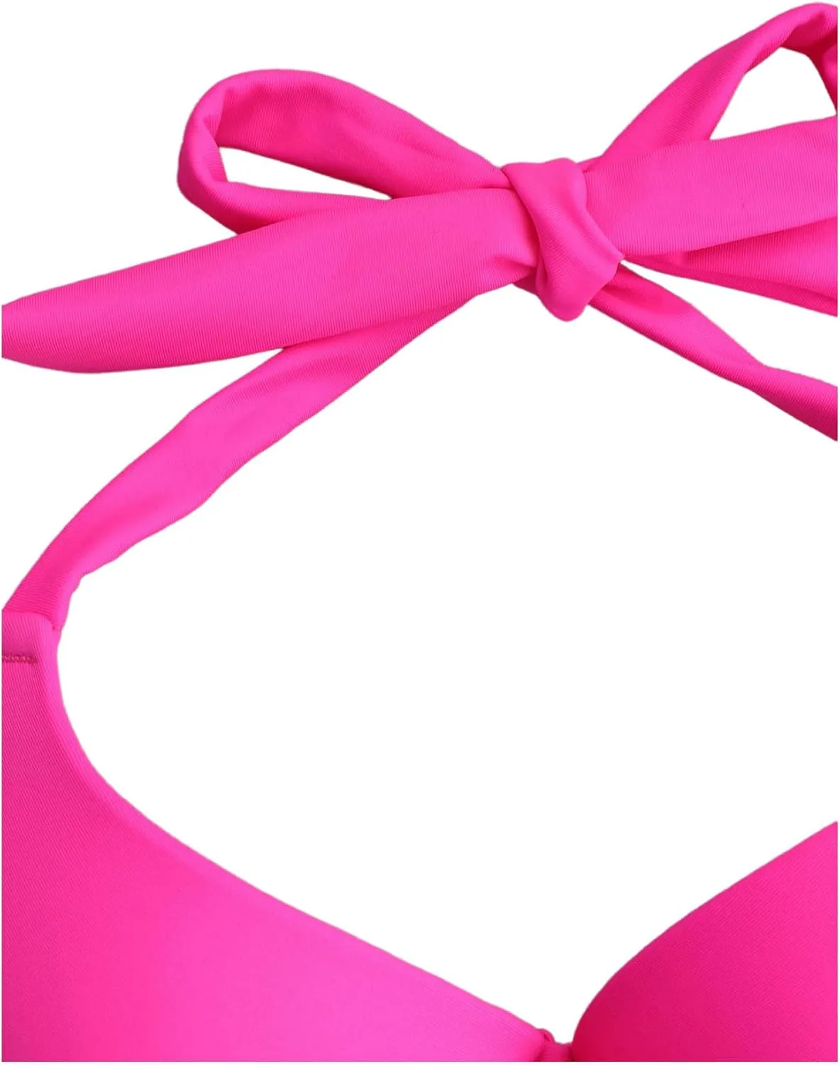 COZYEASE Women's 3 Piece Halter Underwire Bathing Suit Knot Front Swimsuit with Tropical Cover Up Skirts