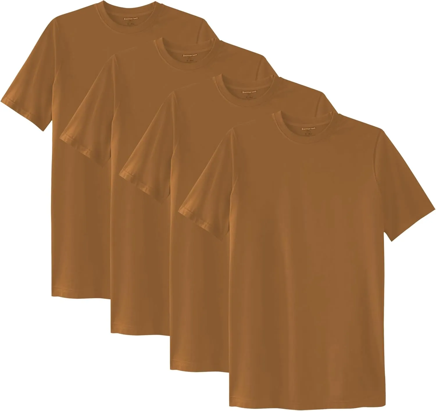 Different Touch 4 Pack Men Big & Tall 100% Cotton T-Shirts
