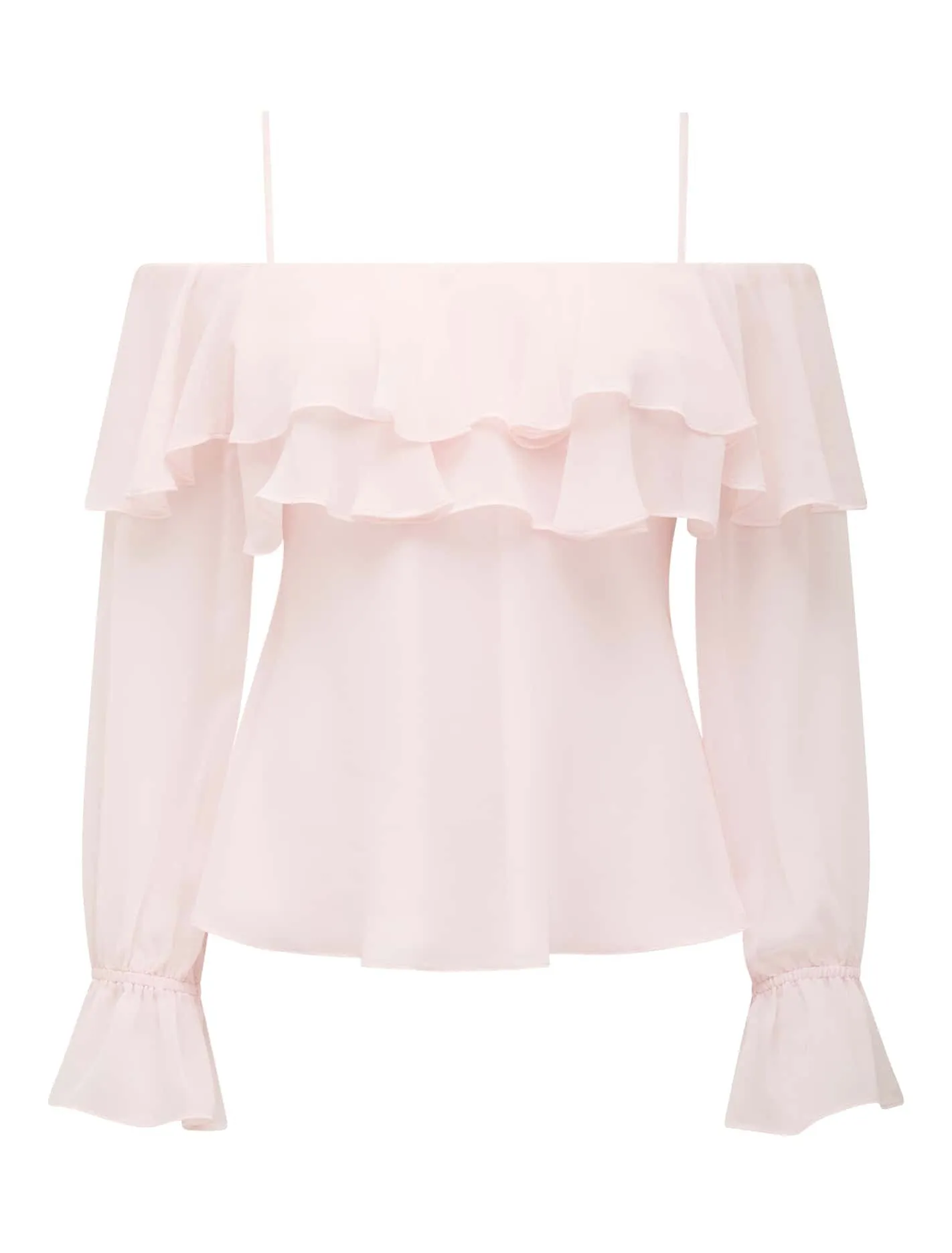 Eloise Ruffle Bardot Top