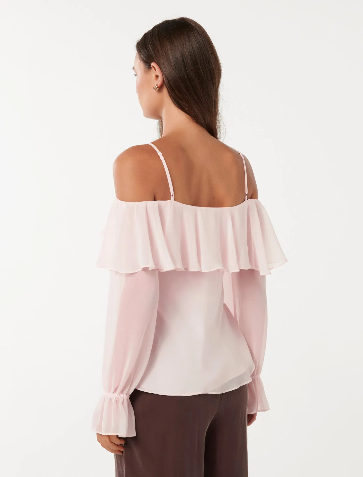 Eloise Ruffle Bardot Top