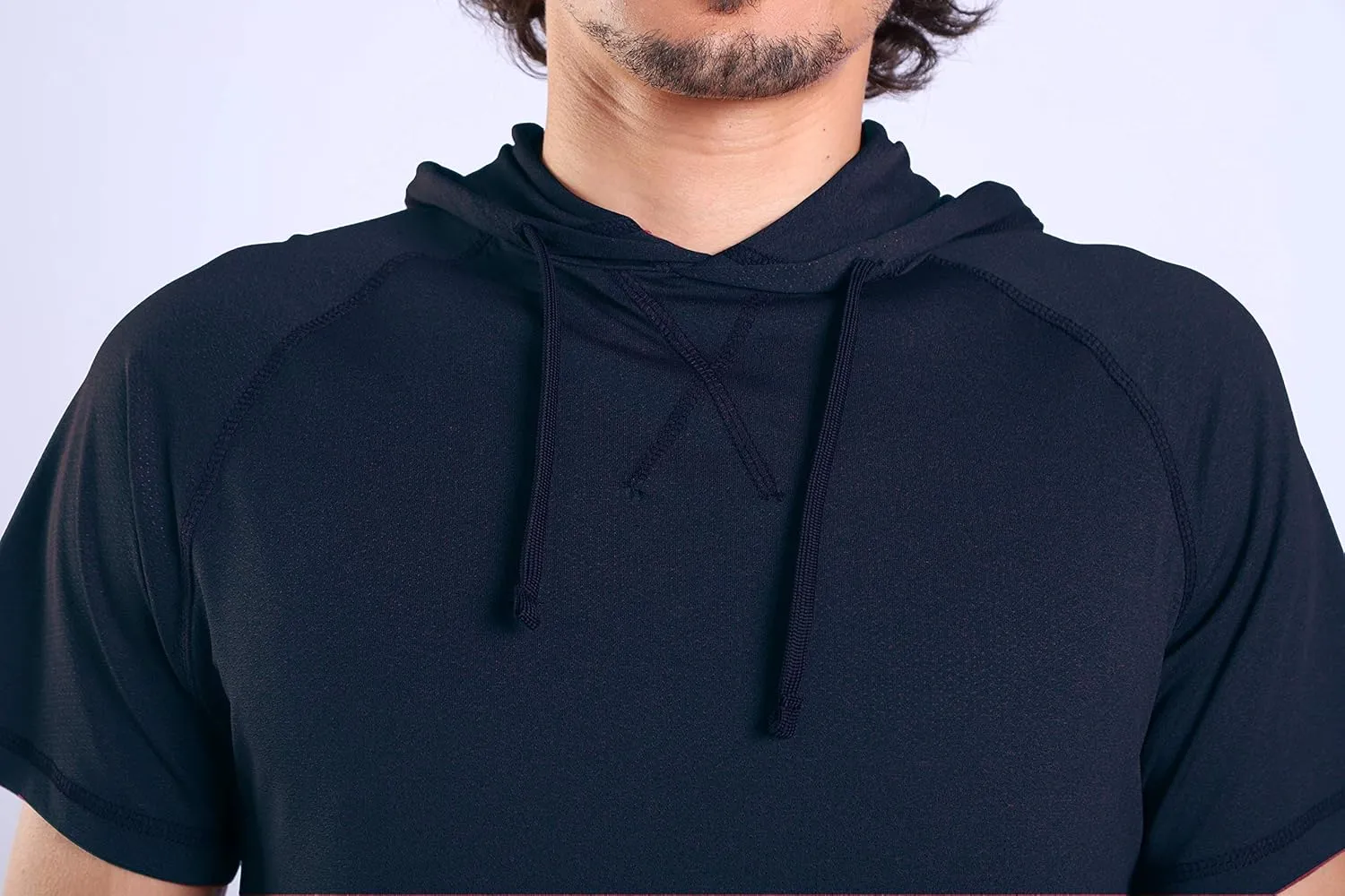 Facitisu Men Athletic Hoodies Workout Shirts Lightweight Sweatshirts Pullover Sport Hoody Fashion Hoodie Shirts