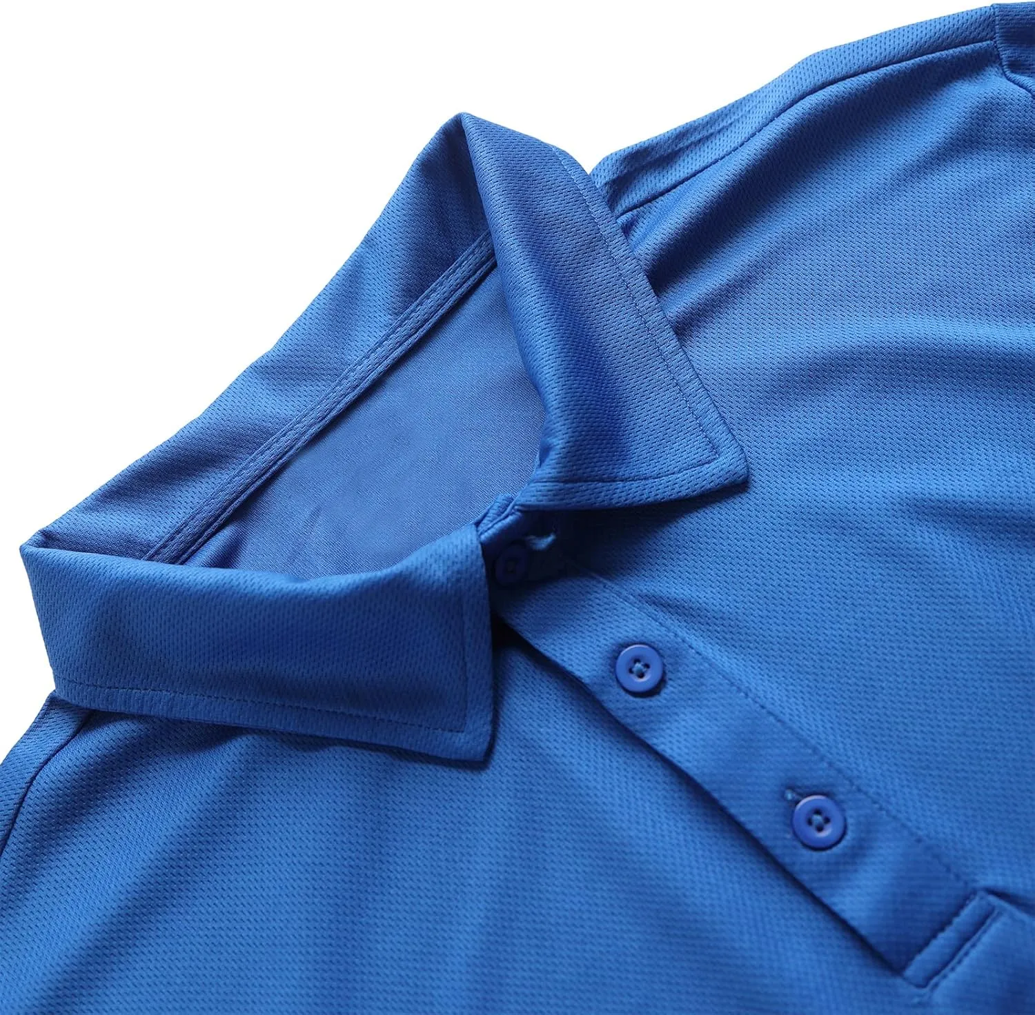 Facitisu Polo Shirts for Men Active Short Sleeve Performance Workout Golf Shirts