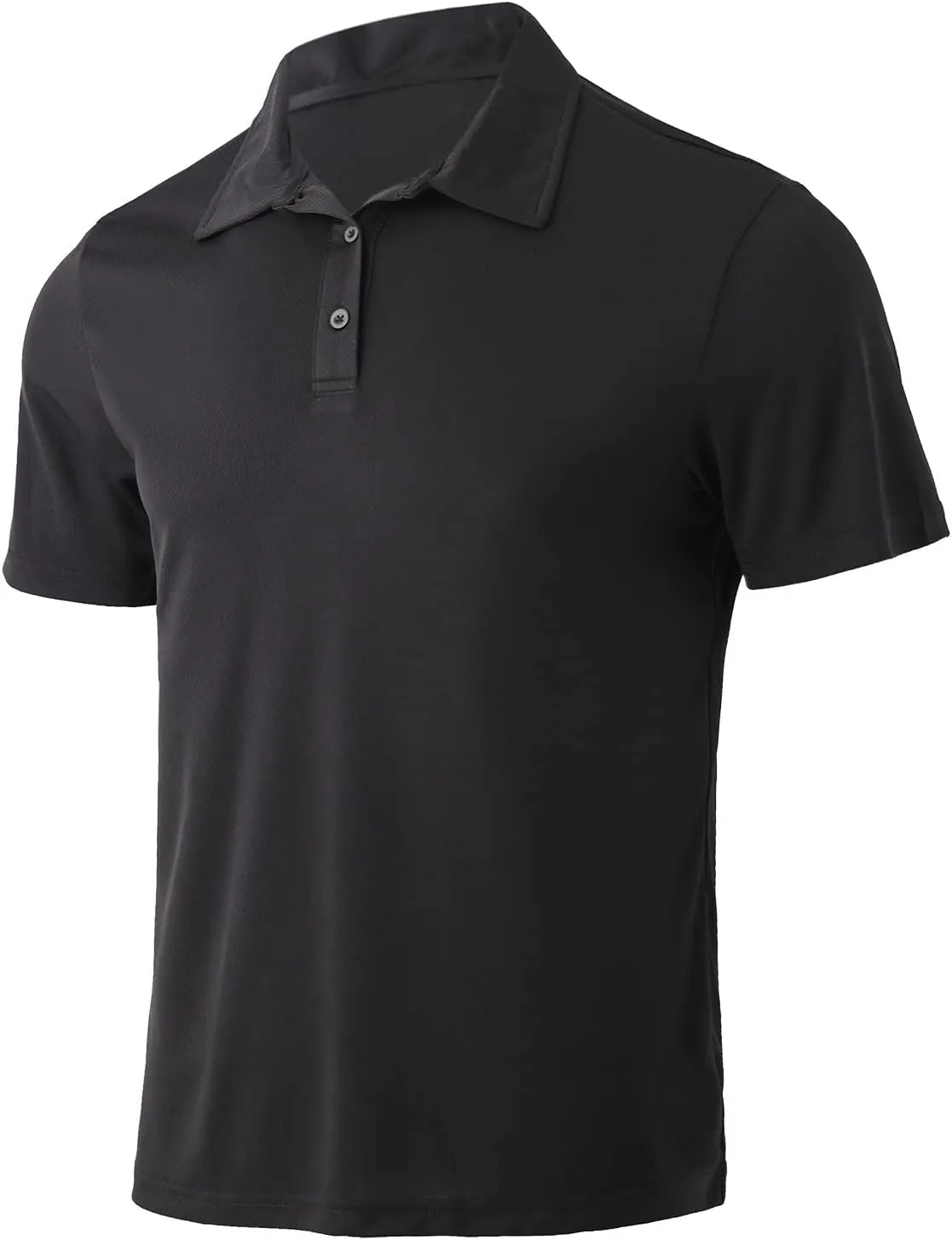 Facitisu Polo Shirts for Men Active Short Sleeve Performance Workout Golf Shirts