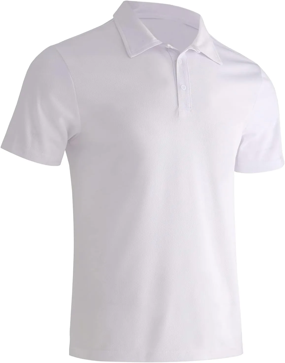 Facitisu Polo Shirts for Men Active Short Sleeve Performance Workout Golf Shirts