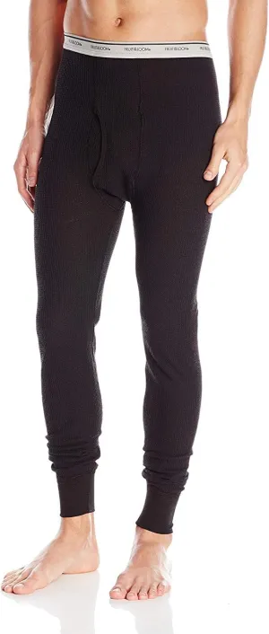 Fruit of the Loom mens Classic Midweight Waffle Thermal Underwear Bottoms