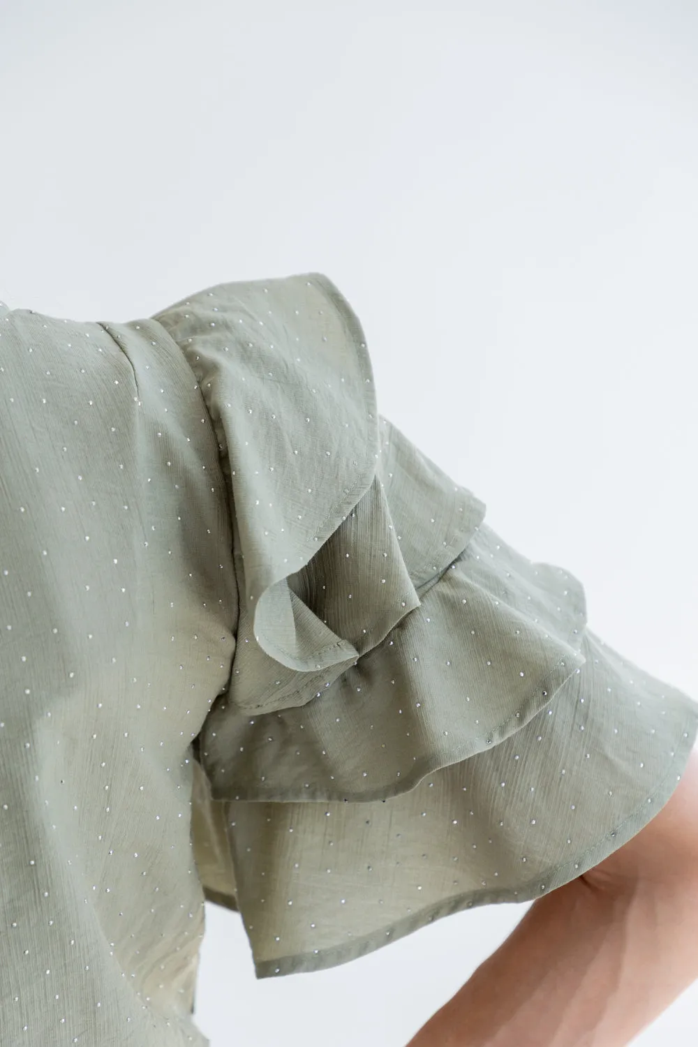 Gabriella Top Sage Diamond