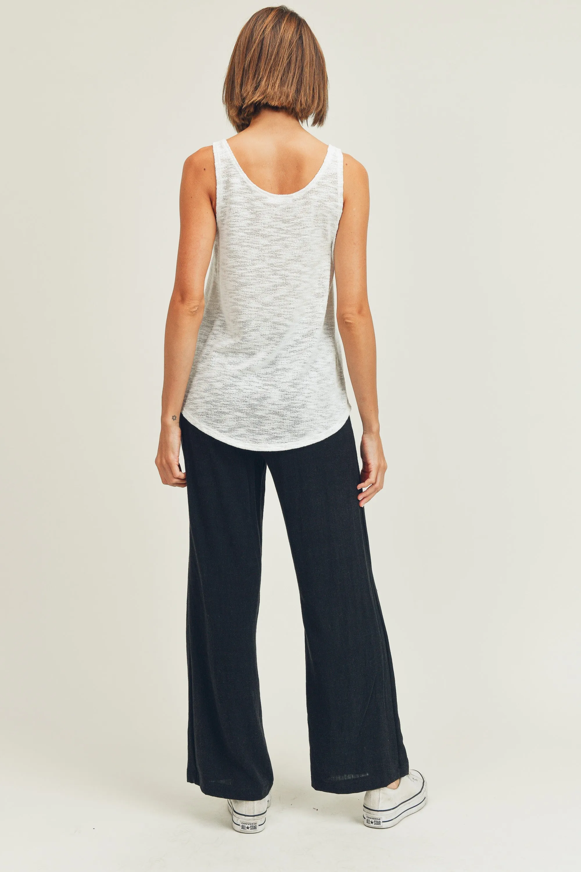 Hacci Slub Tank Top