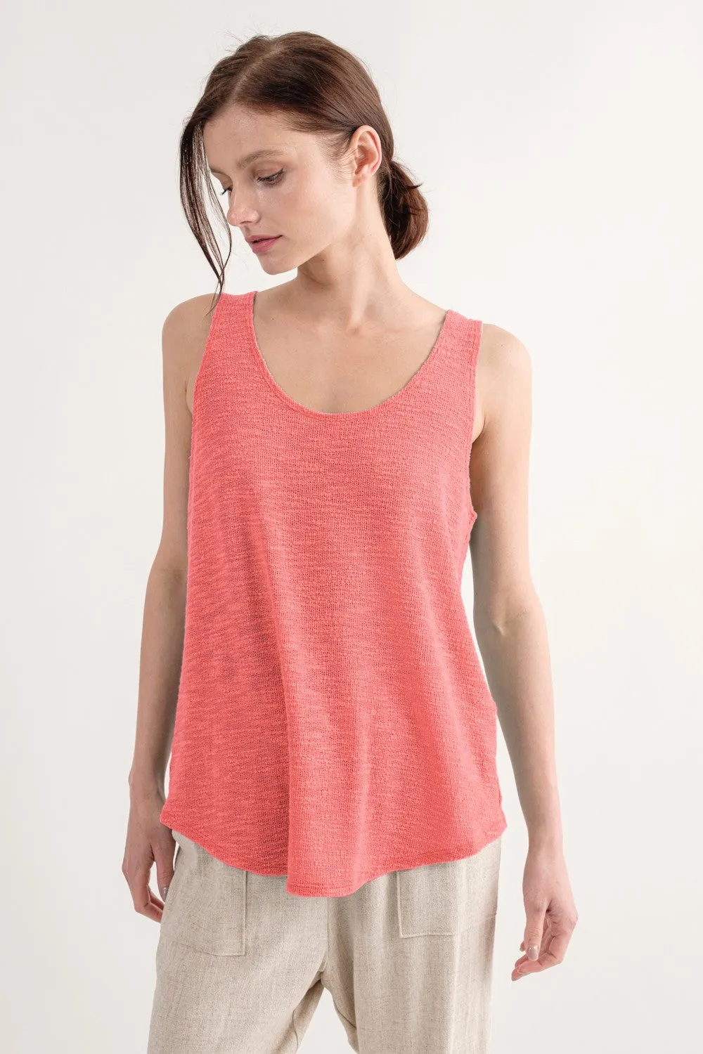 Hacci Slub Tank Top