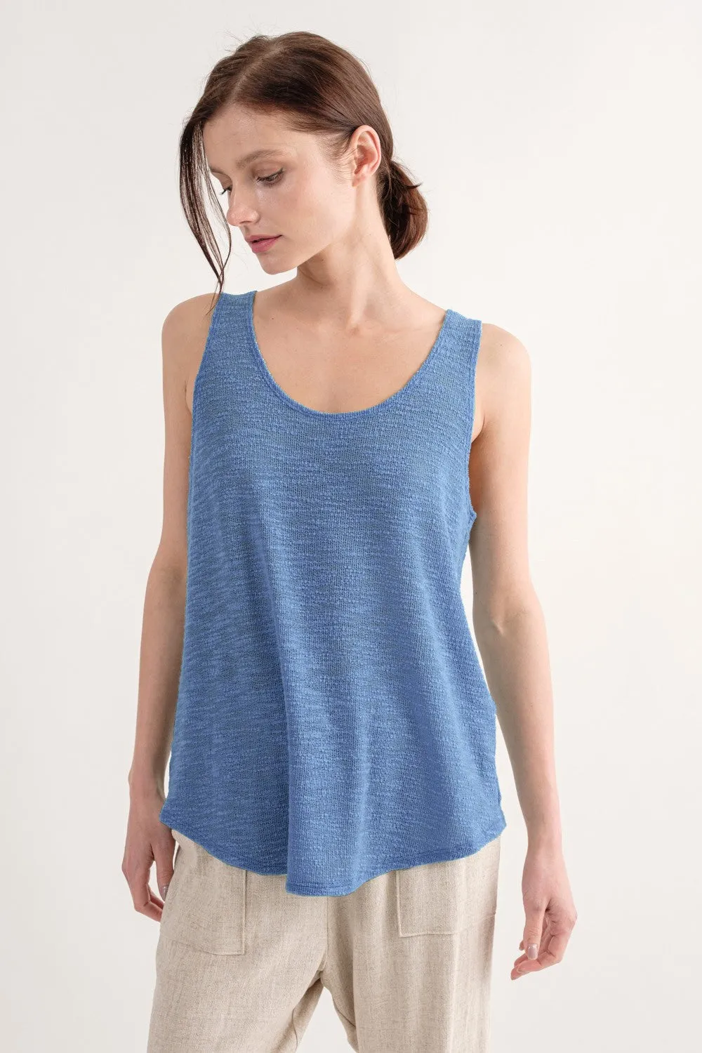 Hacci Slub Tank Top