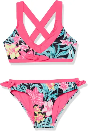 Hurley Girls' Flounce Bikini 2-Piece Swimsuit