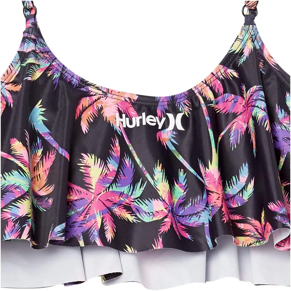 Hurley Girls' Flounce Bikini 2-Piece Swimsuit