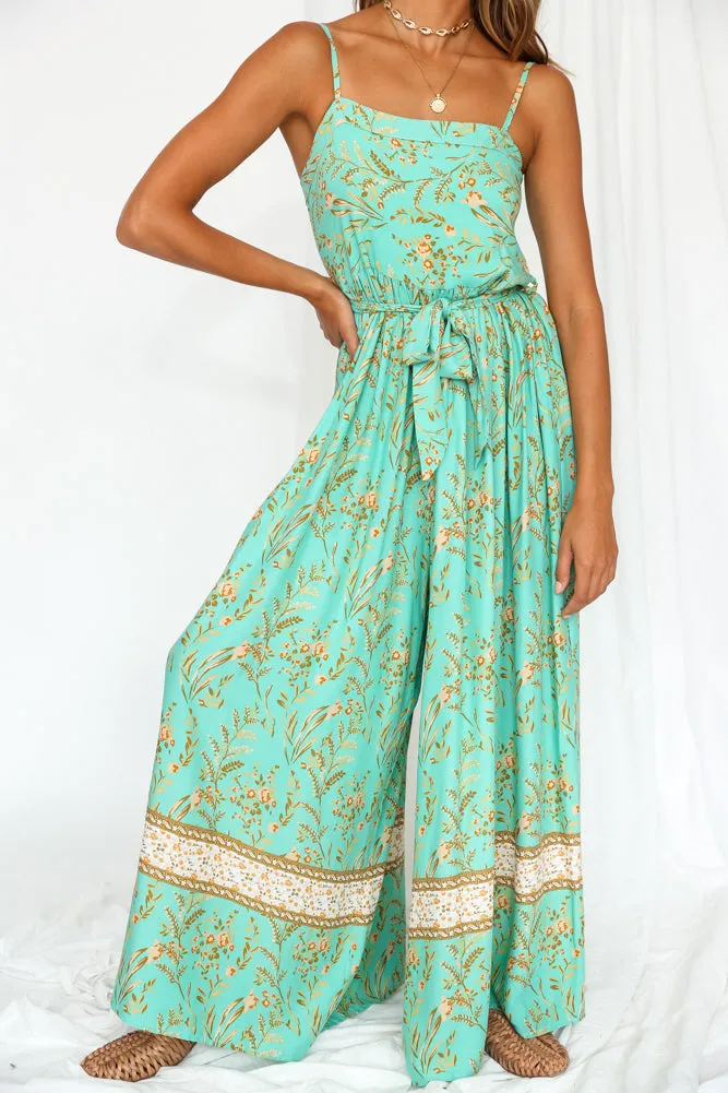 Inner Gypsy Jumpsuit Mint