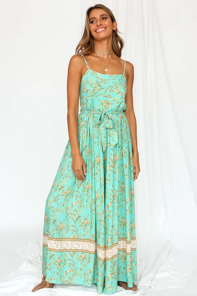 Inner Gypsy Jumpsuit Mint