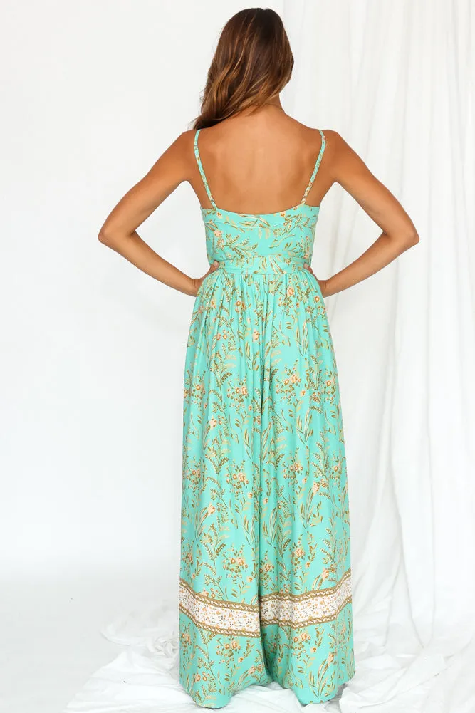 Inner Gypsy Jumpsuit Mint