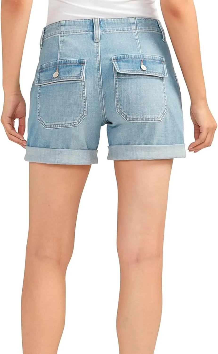JAG Women's Alex Mid Rise Boyfriend Short