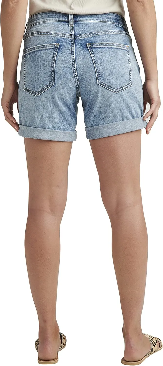 JAG Women's Alex Mid Rise Boyfriend Short