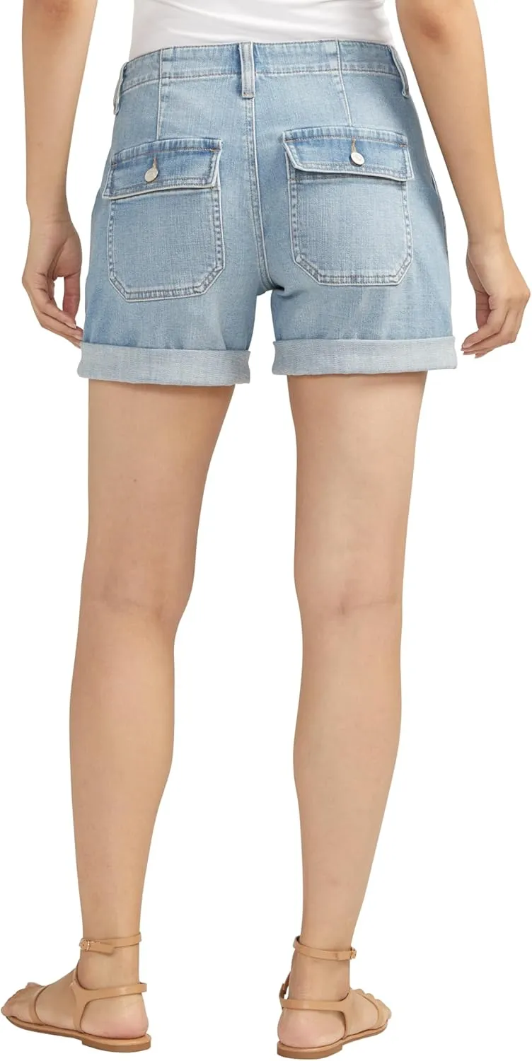 JAG Women's Alex Mid Rise Boyfriend Short