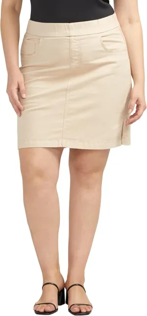 JAG Women's Plus Size On-The-go Mid Rise Skort-Legacy