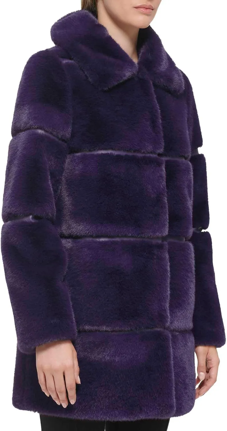 KARL LAGERFELD Paris Women's Faux Fur Jacket